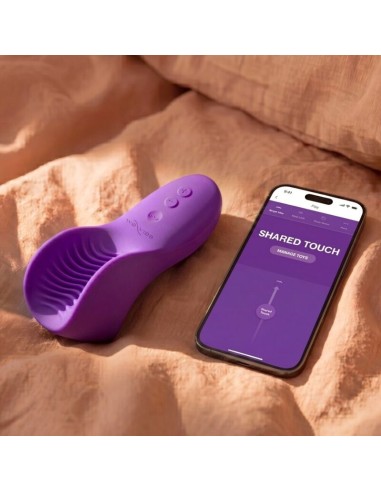 WE VIBE SHARED TOUCH VIBRADOR PARA PAREJAS DE DOBLE CARA PARPURA