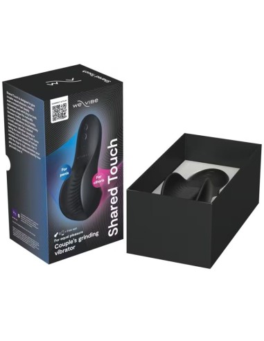 WE VIBE SHARED TOUCH VIBRADOR PARA PAREJAS DE DOBLE CARA NEGRO