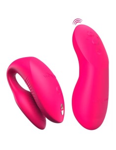 WE VIBE CHORUS PRO VIBRADOR PREMIUM PARA PAREJAS ROSA ELACTRICO