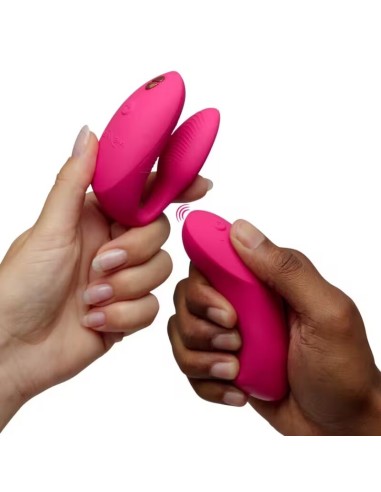 WE VIBE CHORUS PRO VIBRADOR PREMIUM PARA PAREJAS ROSA ELACTRICO