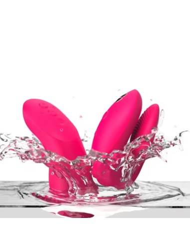 WE VIBE CHORUS PRO VIBRADOR PREMIUM PARA PAREJAS ROSA ELACTRICO