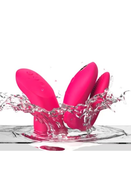 WE VIBE CHORUS PRO VIBRADOR PREMIUM PARA PAREJAS ROSA ELACTRICO