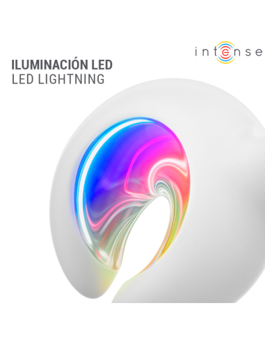 INTENSE ASTON ESTIMULADOR DE CLATORIS POR SUCCIAN Y VIBRACIAN RECARGABLE USB BLANCO