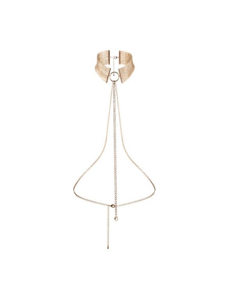 DeSIR MeTALLIQUE COLLAR METaLICO DORADO