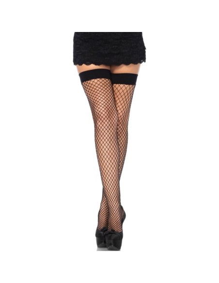 LEG AVENUE MEDIAS EN RED NEGRAS TALLA UNICA