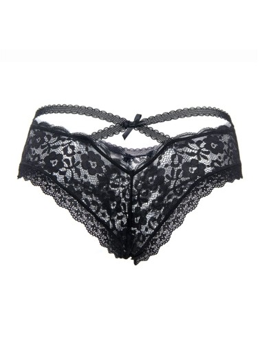 QUEEN LINGERIE PANTIES DE ENCAJE FLORAL S M