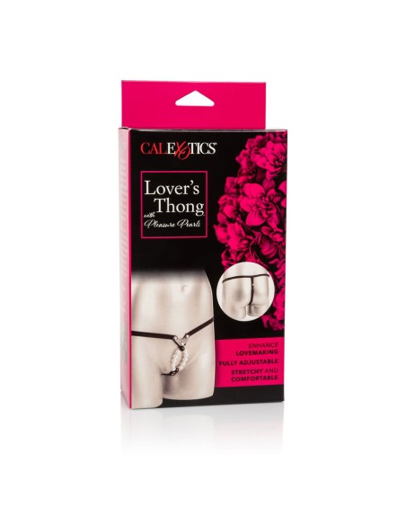 CALEX LOVERS TANGA CON PERLAS DE PLACER