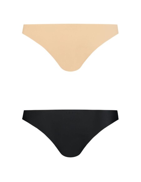 BYE BRA PACK 2 BRASILENAS NEGRAS Y BEIGE