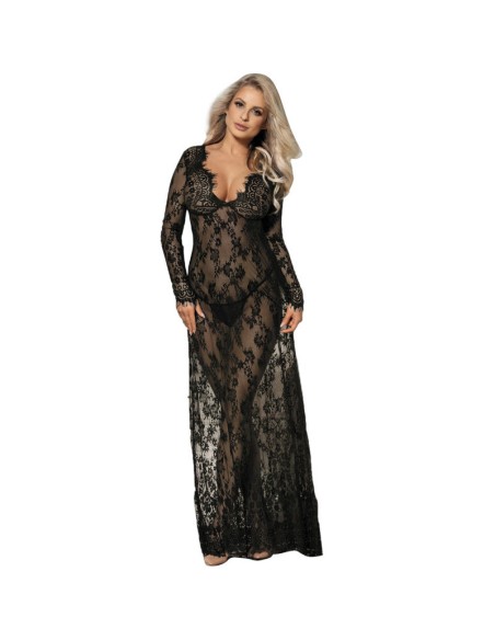 SUBBLIME VESTIDO LARGO MANGA LARGA S M
