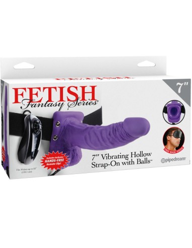 FETISH FANTASY SERIES 7 ARNES VIBRADOR CON TESTICULOS HUECO MAN 178 CM LILA