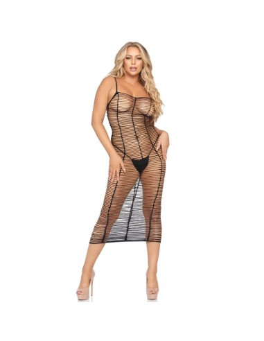 LEG AVENUE VESTIDO LINEAS HORIZONTALES TALLA UNICA