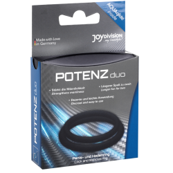 POTENZ DUO ANILLOS PENE TALLA M NEGRO 2