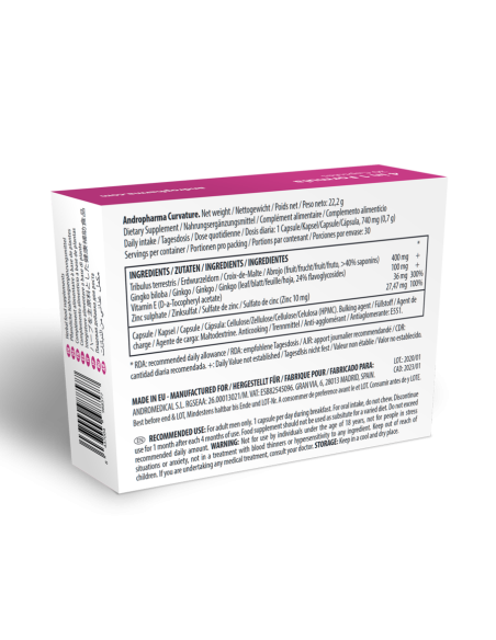 ANDROPHARMA CURVATURE TRATAMIENTO PEYRONIE
