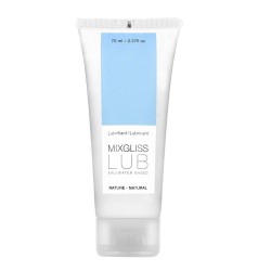 MIXGLISS LUBRICANTE BASE DE AGUA NATURAL 70ML