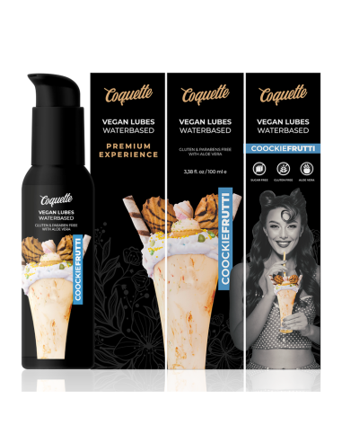 COQUETTE PREMIUM EXPERIENCE LUBRICANTE VEGANO COOKIEFRUTTI 100ML