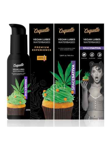 COQUETTE PREMIUM EXPERIENCE LUBRICANTE CALOR SPACE SATIVA 100ML