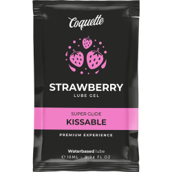 COQUETTE POCKET LUBRICANTE KISSABLE BASE AGUA FRESA 10 ML