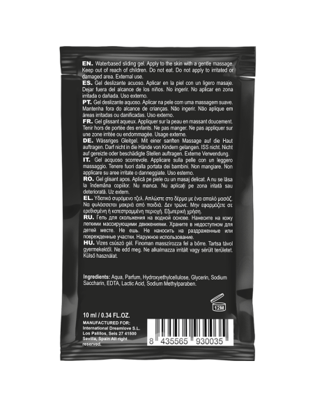 COQUETTE POCKET LUBRICANTE KISSABLE BASE AGUA FRESA 10 ML