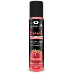 LUXURIA FEEL LUBRICANTE BASE AGUA FRESA 60 ML