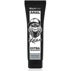 BLACK HOLE GEL BASE AGUA DILATACION ANAL 150 ML 2