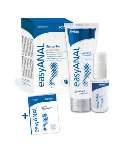 EASY ANAL STARTER SET LUBRICANTE RELAJANTE ANAL