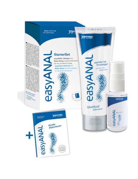 EASY ANAL STARTER SET LUBRICANTE RELAJANTE ANAL