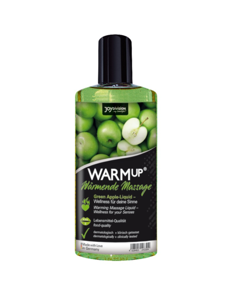 AQUAGLIDE WARMUP ACEITE DE MASAJE MANZANA VERDE 150 ML