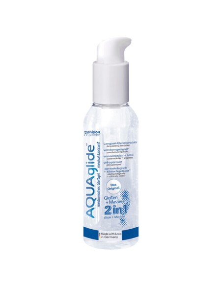 AQUAGLIDE 2 EN 1 LUBRICANTE MASAJE 125 ML
