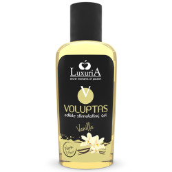 LUXURIA VOLUPTAS GEL ESTIMULANTE COMESTIBLE EFECTO CALOR VAINILLA 100 ML