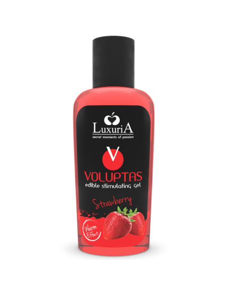 LUXURIA VOLUPTAS GEL ESTIMULANTE COMESTIBLE EFECTO CALOR FRESA 100 ML