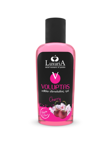 LUXURIA VOLUPTAS GEL ESTIMULANTE COMESTIBLE EFECTO CALOR CEREZA 100 ML
