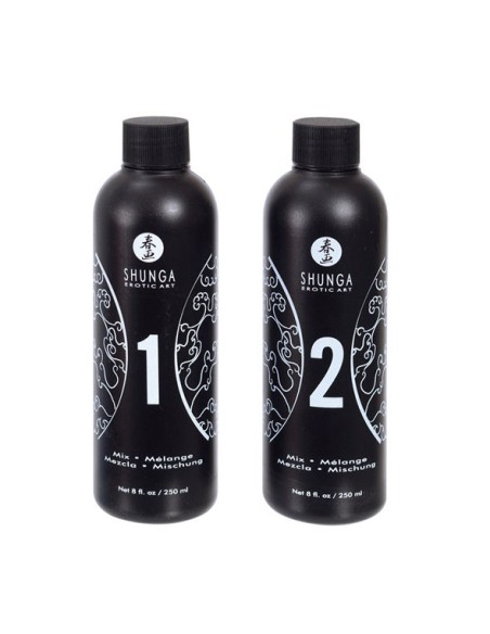 SHUNGA GEL DE MASAJE EROTICO CUERPO A CUERPO ORIENTAL FRESAS Y CHAMPAGNE
