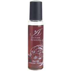 EXTASE SENSUEL ACEITE ESTIMULANTE CHOCOLATE Y NARANJA VIAJE 35ML 2