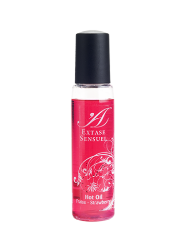 EXTASE SENSUEL ACEITE ESTIMULANTE FRESA VIAJE CALOR 35ML