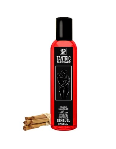 EROS ART ACEITE MASAJE TANTRICO NATURAL Y AFRODISiACO CANELA 100ML