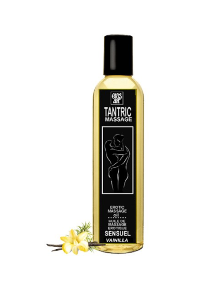 EROS ART ACEITE MASAJE TANTRICO NATURAL Y AFRODISiACO VAINILLA 100ML