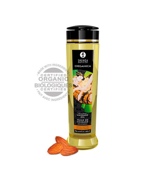 SHUNGA ACEITE COMESTIBLE DE MASAJE EROTICO ORGANICA 240ML