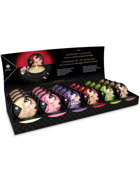 MINI CARESS BY CANDLELIGHT VELAS MASAJE DISPLAY 24 UDS