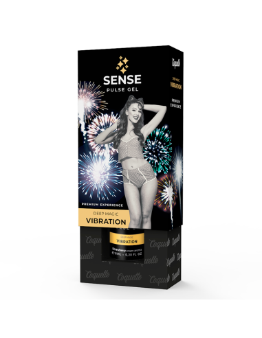 COQUETTE PULSE GEL FRESA VIBRACIoN LIQUIDA PREMIUM 6ML