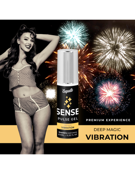 COQUETTE PULSE GEL FRESA VIBRACIoN LIQUIDA PREMIUM 6ML COQUETTE PULSE GEL FRESA VIBRACIoN LIQUIDA PREMIUM 6ML