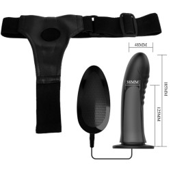 PRETTY LOVE MYRON STRAP ON CON VIBRACION Y DILDO HUECO 2