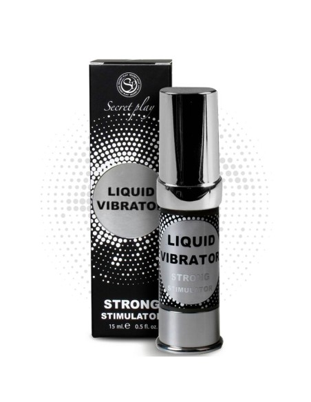 SECRETPLAY VIBRADOR LiQUIDO ESTIMULADOR UNISEX STRONG 15 ML