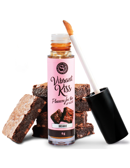 SECRETPLAY LIP GLOSS VIBRANT KISS BROWNIE