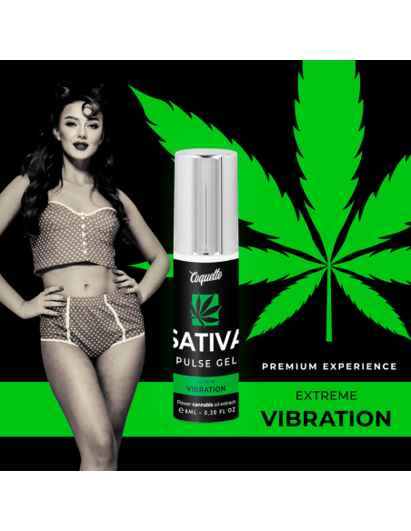 COQUETTE PULSE GEL SATIVA VIBRACIoN EXTREMA PREMIUM 6ML