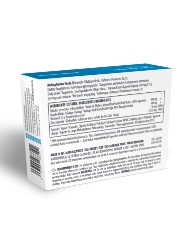 ANDROPHARMA PENIS SUPLEMENTO ALARGAMIENTO PENE