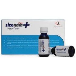 SIZEGAIN PLUS INSTANT SHOT VIGORIZANTE MASCULINO 5 UNIDADES 2