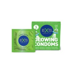EXS CONDOMS GLOWN IN THE DARK 2