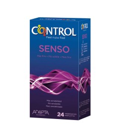CONTROL SENSO PRESERVATIVOS 24 UNIDADES 2