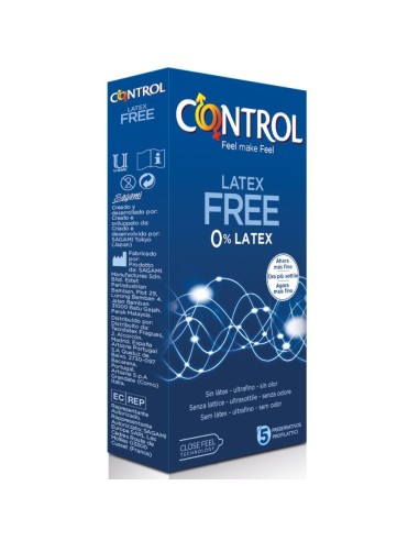 CONTROL FREE SIN LATEX 5 UNID