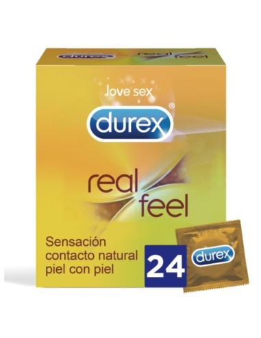 DUREX REAL FEEL 24 UDS